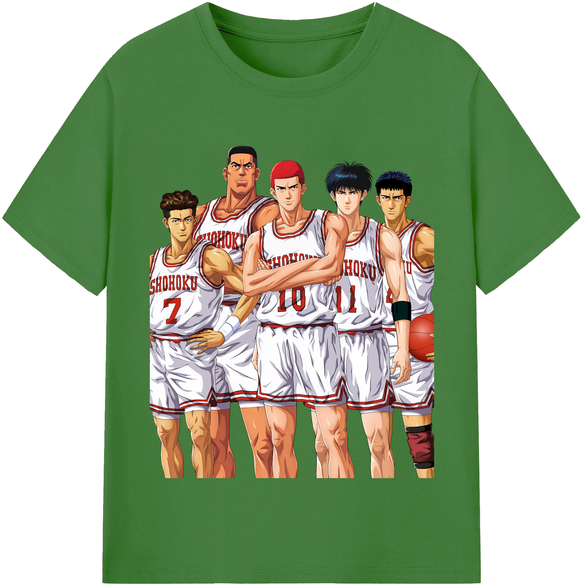 （画像用） SLAM DUNK／スラムダンク レディースカジュアルプリントTシャツ（綿100％）